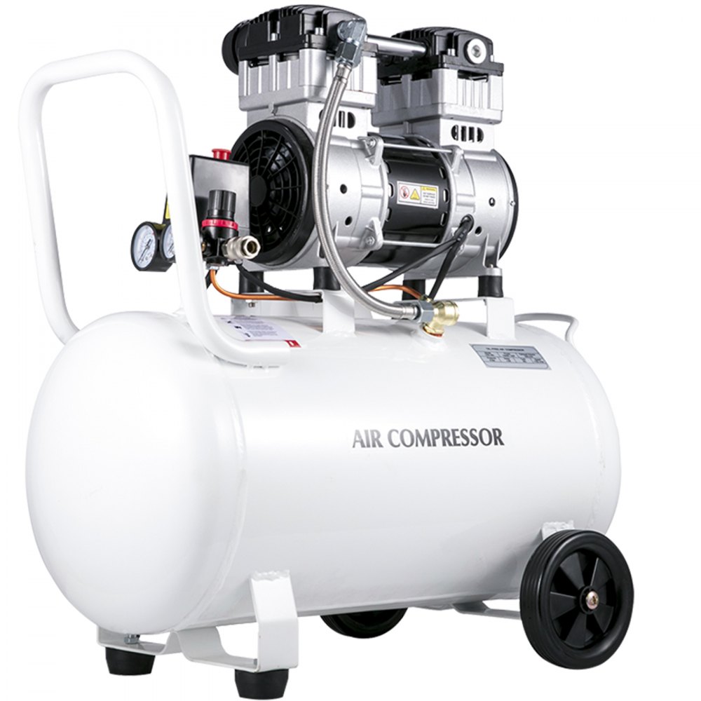 Compresor de Aire Ultrasilencioso Compresor sin Aceite de 15,8 galones