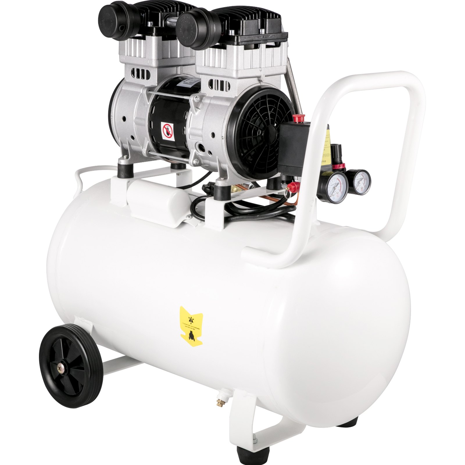 Compresor de Aire Ultrasilencioso Compresor sin Aceite de 15,8 galones