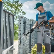 Hidrolavadora inalámbrica VEVOR, limpiadora portátil de alta presión de 580 PSI y 1,1 GPM, pistola para lavar autos con batería de 4,0 Ah, cargador, boquilla 6 en 1, para limpieza y riego de pisos y hogares