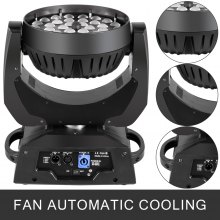 36 X 10w Rgbw (4in1) Led Zoom Cabeza móvil 360w Wash Stage Light Dmx 13ch