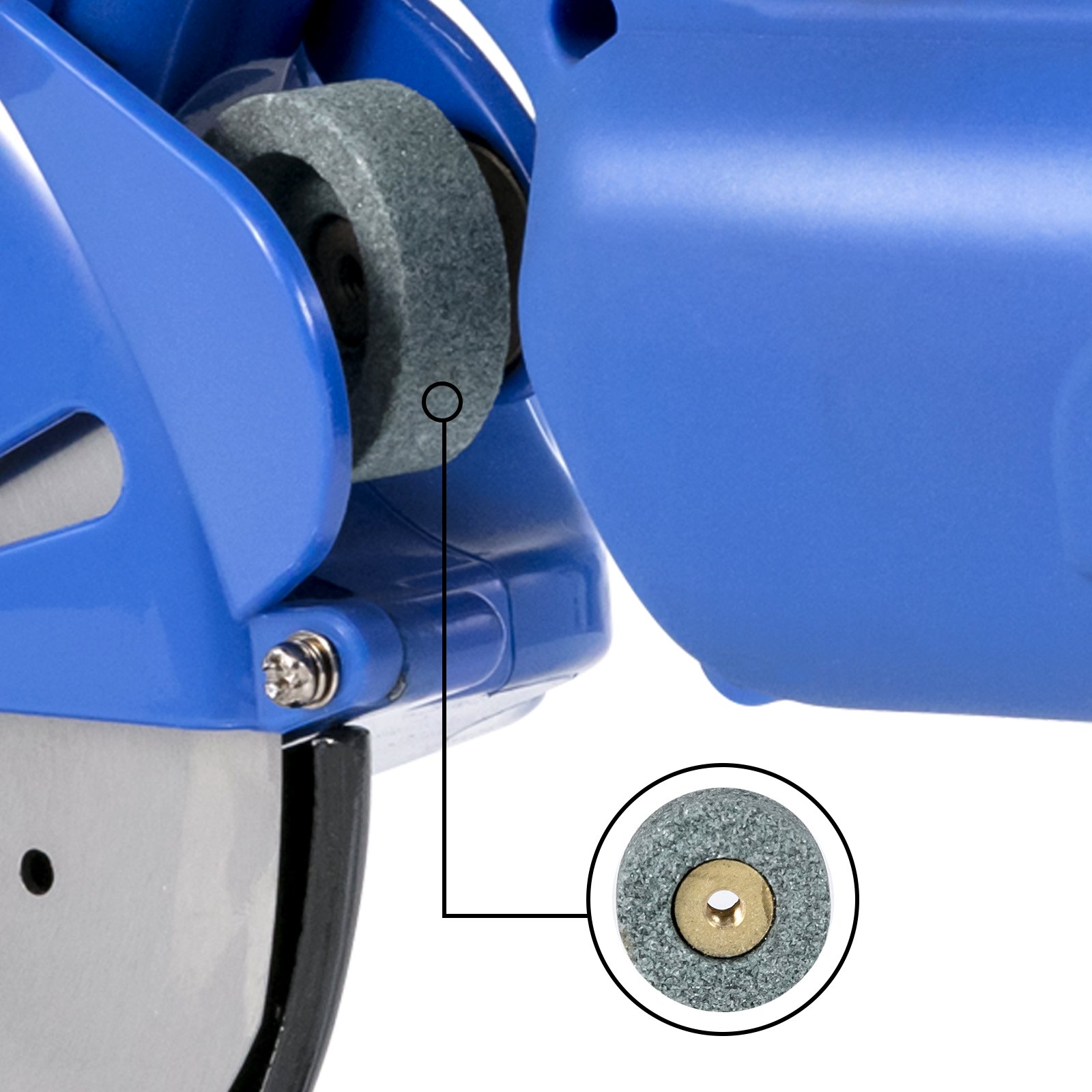 Cortador de tela VEVOR Cortador de tela rotativo de 125 mm Altura de corte de 39 mm Cortador rotativo eléctrico inalámbrico Motor de cobre con tijeras eléctricas de velocidad ajustable de bajo ruido para cortar tela y algodón