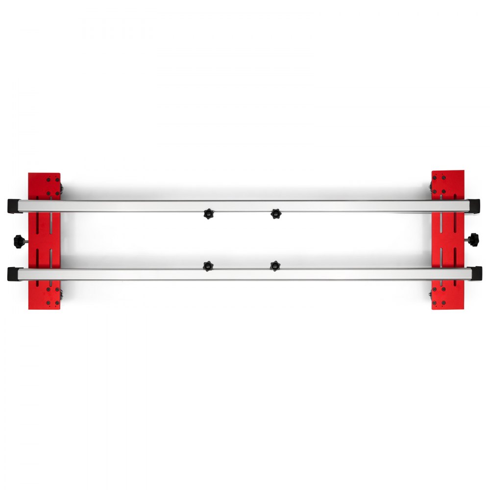 Guía para fresadora VEVOR, 60 pulgadas, portátil y ajustable, plantilla para aplanar tablones de madera, para bricolaje en carpintería.