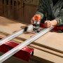 VEVOR Router Sled, 60 inches, Portable and Adjustable Slab Flattening Jig DIY Woodworking Router Sled for Flattening Slabs for Wood Flattening, Home DIY
