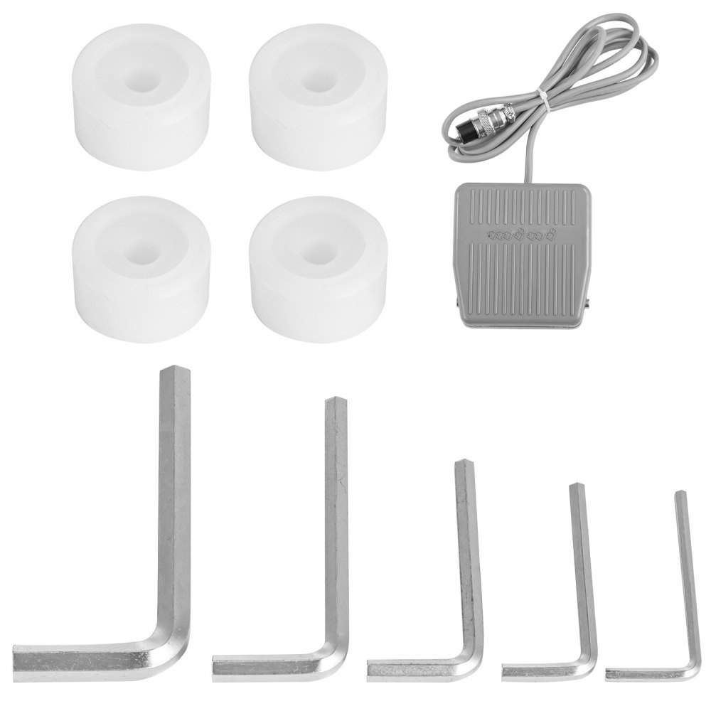 Máquina taponadora de rosca VEVOR 16-55 mm Diámetro de tapado Tapa de botella Tapa de rosca 50-300 mm Altura de botella Máquina tapadora de tornillo Taponadora neumática y eléctrica de escritorio para botellas redondas