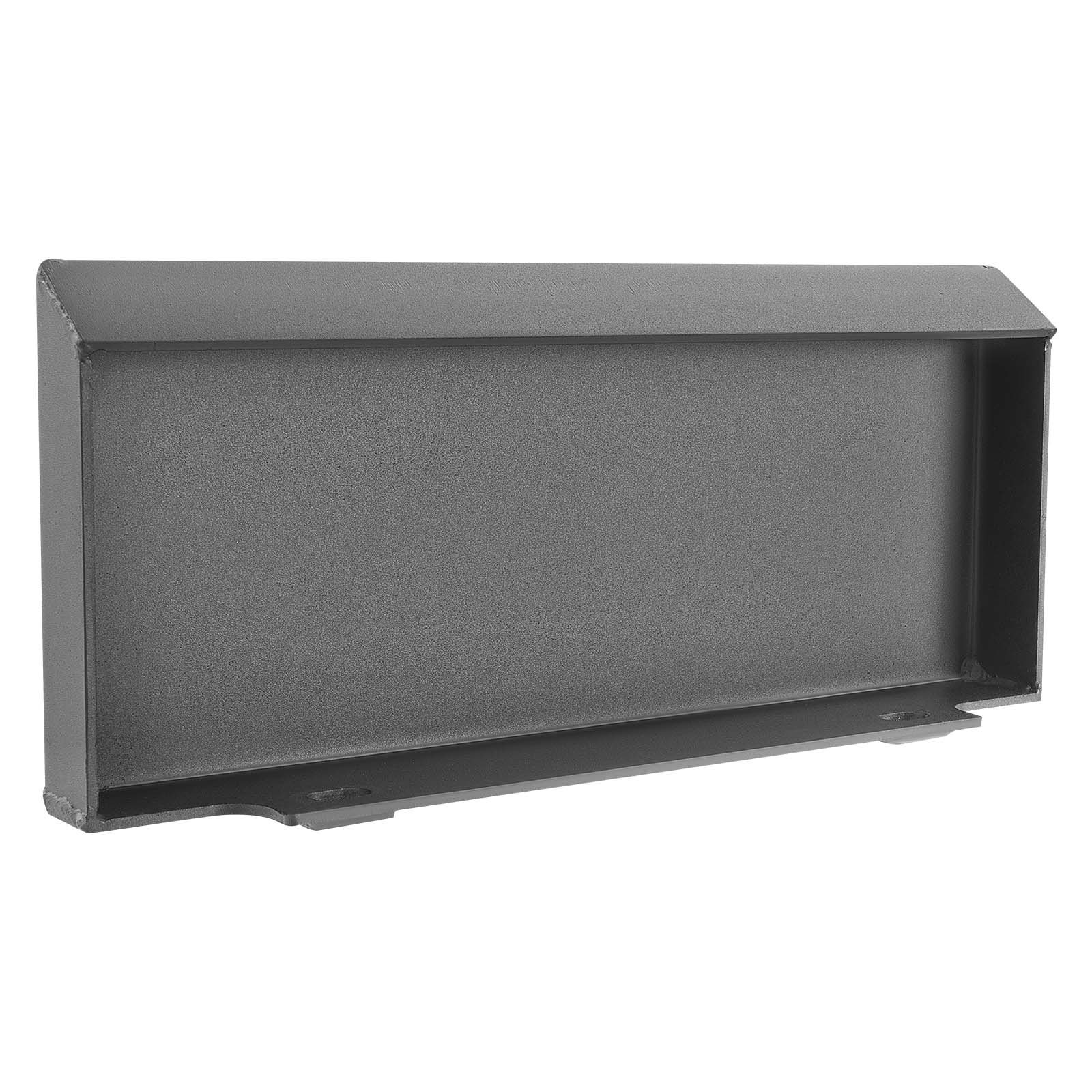 Placa de montaje VEVOR de 1/4" para minicargadoras, placa de montaje universal de conexión rápida, fácil de atornillar, capacidad de carga de 1500 lb, placas de carga de acero de alta resistencia compatibles con minicargadoras y tractores Toro Dingo