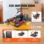 VEVOR Prensa de calor 11 en 1, 12 x 15 pulgadas, impresora multifuncional tipo concha, máquina de transferencia de prensa de calor digital de doble tubo, máquina de sublimación abatible para camisetas, sombreros, tazas, platos, bolígrafos, zapatos, color negro