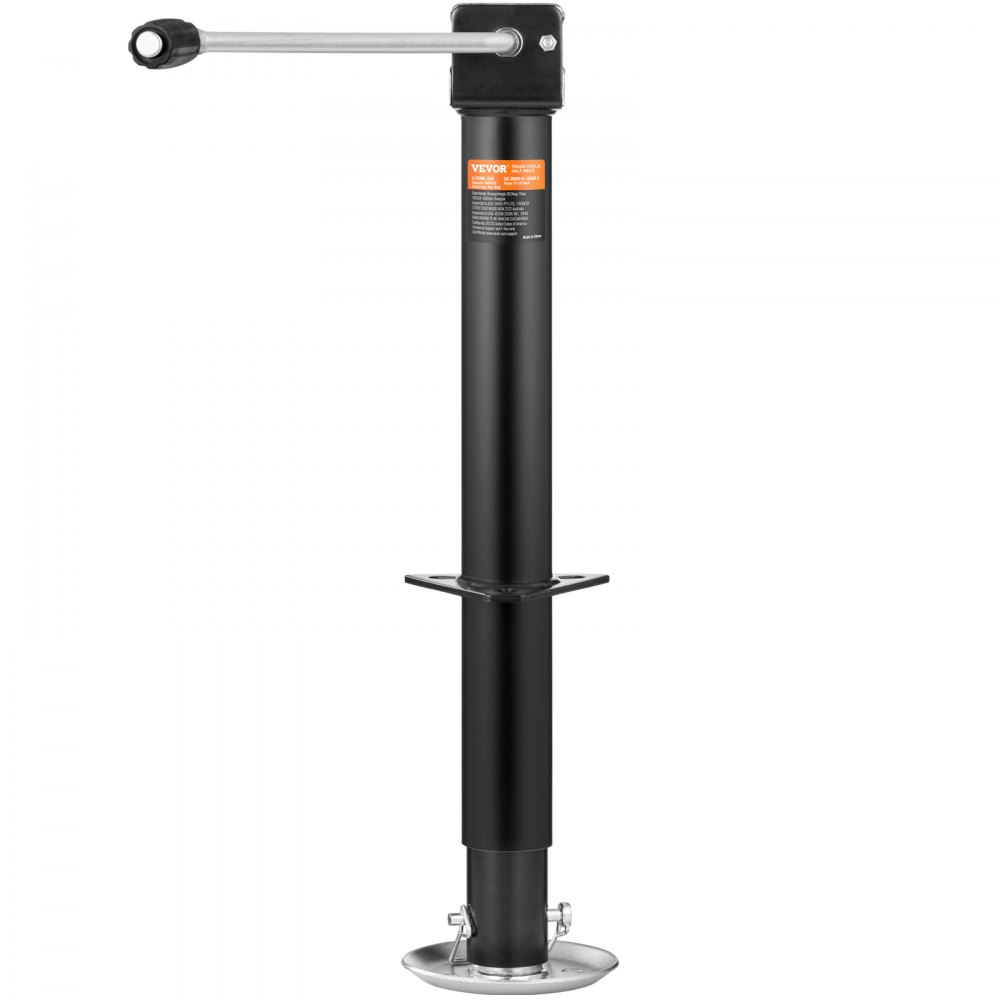 VEVOR Gato de remolque, gato de lengüeta de remolque con marco en A, capacidad de peso de 5000 lb, soporte de gato de remolque con asa para levantar remolques de RV, remolques de caballos, remolques utilitarios, remolques de yates