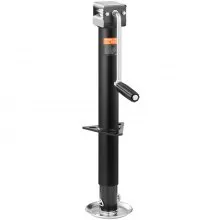 VEVOR Gato de remolque, gato de lengüeta de remolque con marco en A, capacidad de peso de 5000 lb, soporte de gato de remolque con asa para levantar remolques de RV, remolques de caballos, remolques utilitarios, remolques de yates