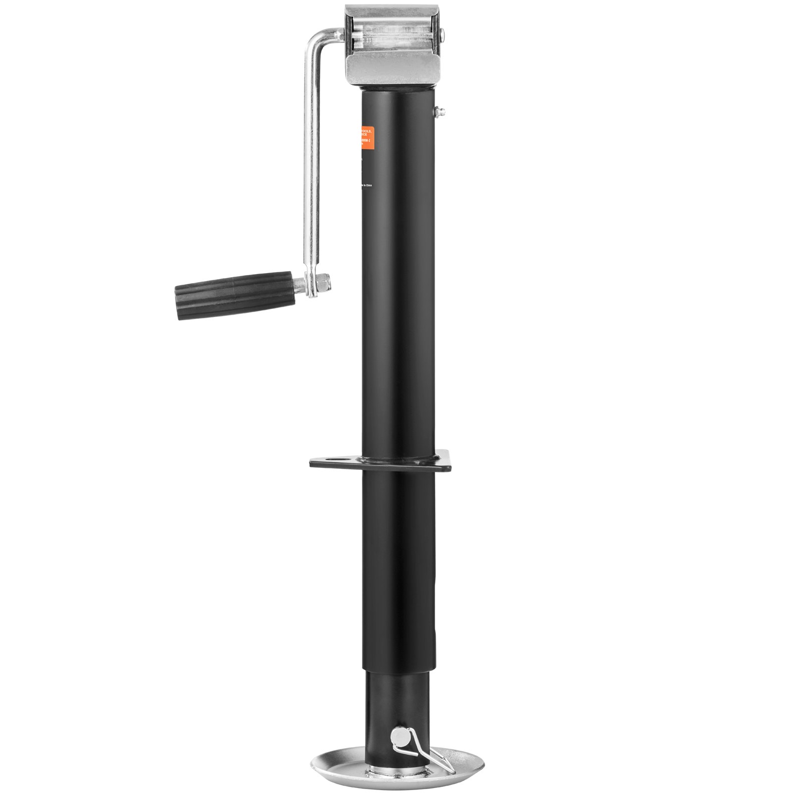 VEVOR Gato de remolque, gato de lengüeta de remolque con marco en A, capacidad de peso de 5000 lb, soporte de gato de remolque con asa para levantar remolques de RV, remolques de caballos, remolques utilitarios, remolques de yates