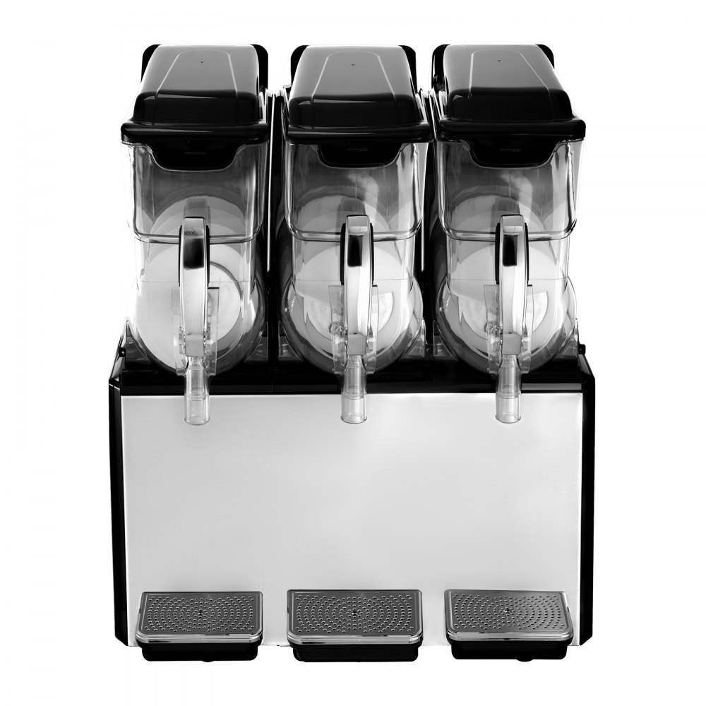 Máquina de granizados VEVOR de 30 l para el hogar, granizadora comercial de 1250 W, granizadora para bebidas congeladas con limpieza automática, granizadora para supermercados, cafeterías y restaurantes.