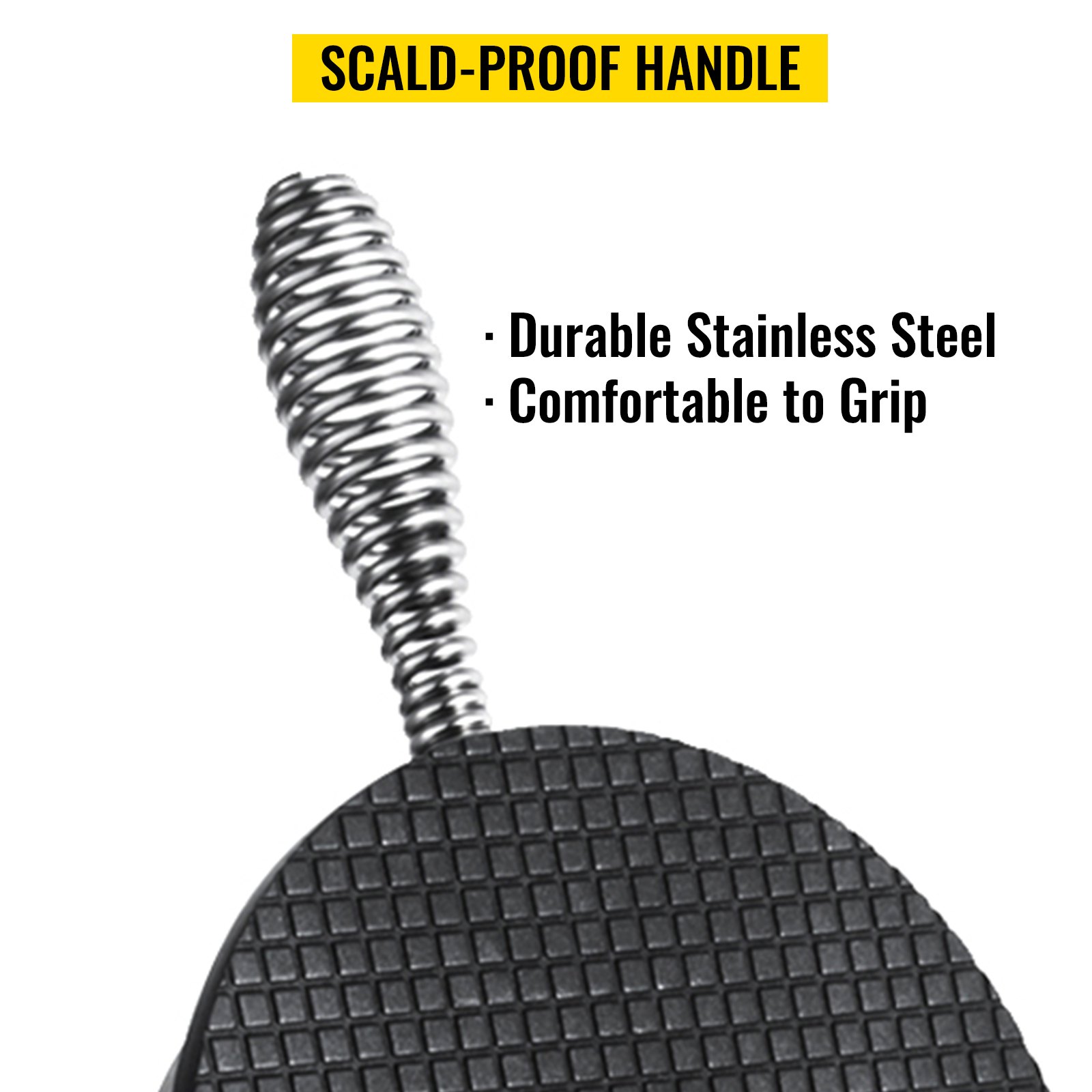 VEVOR Gofrera Comercial 1000W Gofrera Rectangular Comercial 110V Màquina para Hacer Gofres 32x25x53 cm, Calefacción Paralela Eficiente, Material de Acero Inoxidable Resistente para Restaurante y Hogar