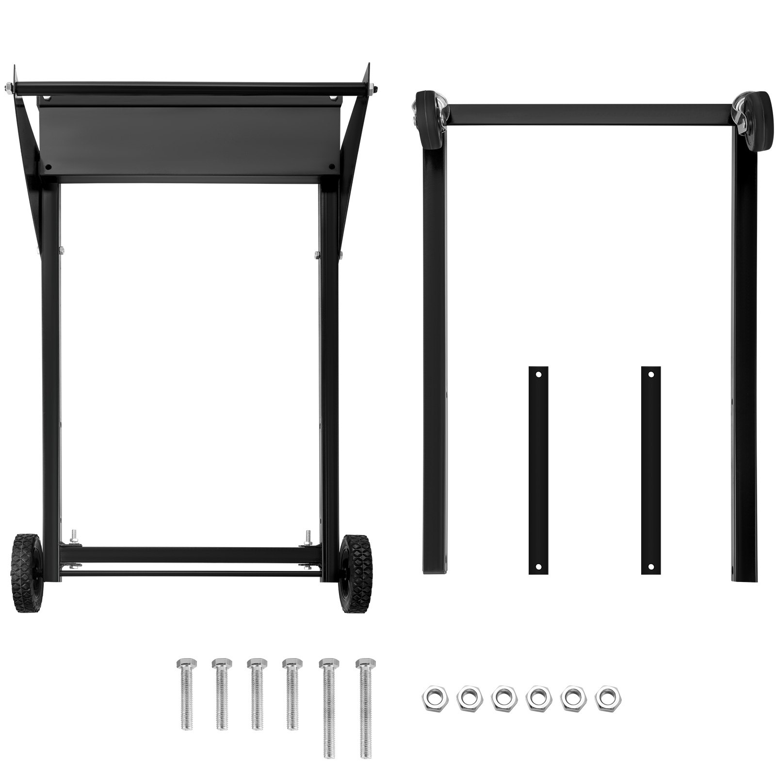 Soporte de motor de barco VEVOR, soporte de motor fueraborda de 300 LBS, soporte de motor fueraborda de 135 KG, plataforma rodante de motor de barco de cuatro ruedas, motor de barco portátil multiusos resistente para reparación de motor, mantenimiento, almacenamiento