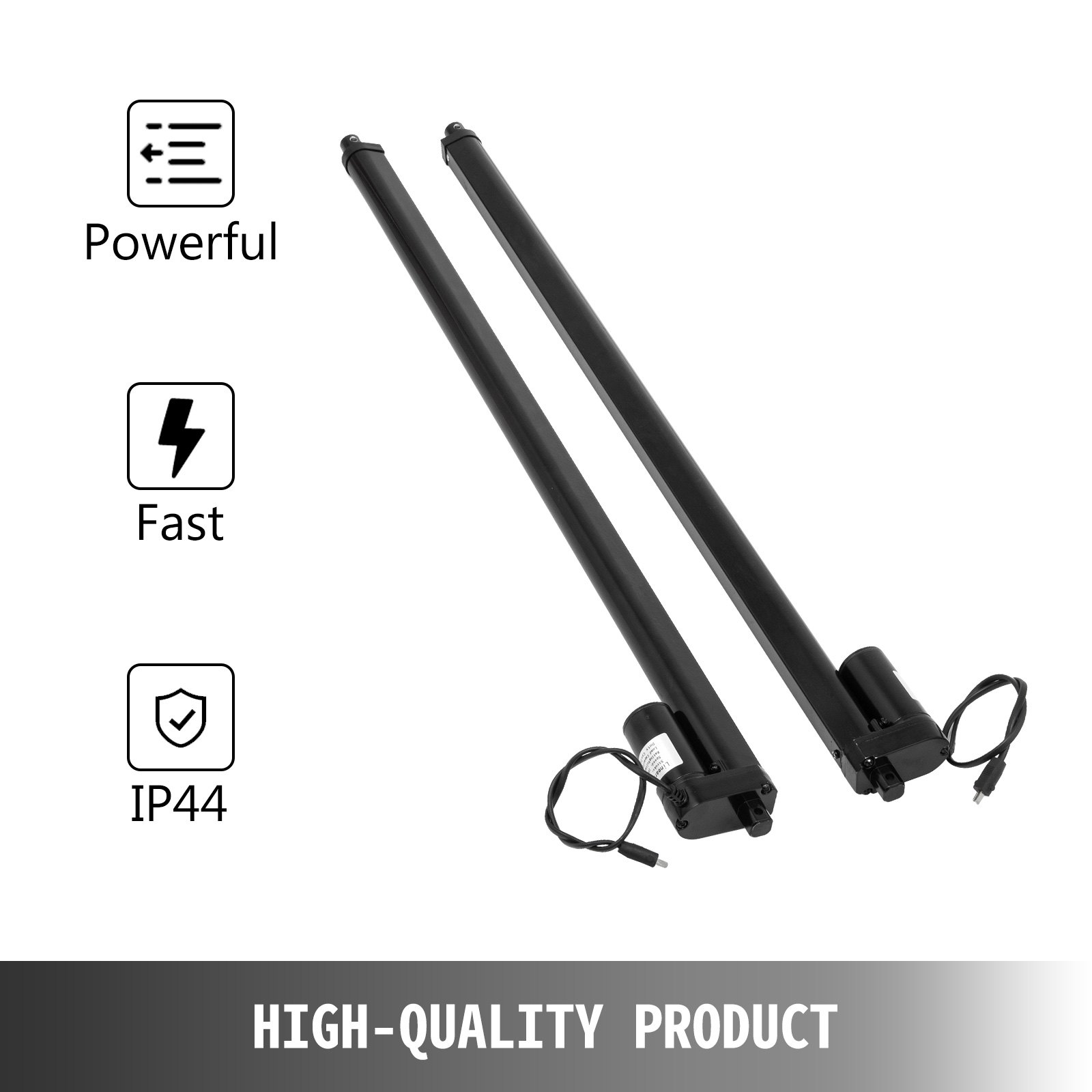 Kit de actuadores eléctricos VEVOR, potente, rápido y con certificación ip44, producto de alta calidad.