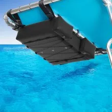 Bolsa de almacenamiento VEVOR T-Top, para 4 chalecos salvavidas tipo II, con una bolsa de basura para botes, bolsa de almacenamiento de chalecos salvavidas de tela Oxford 600D para la mayoría de los botes T-Top, toldos Bimini y pontones (chalecos salvavidas no incluidos)