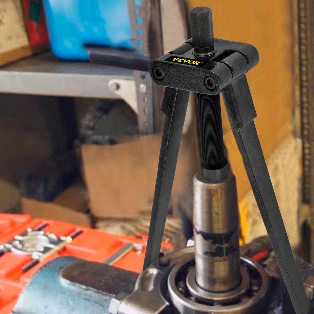 Extractor de cojinetes marinos VEVOR en un entorno de taller.