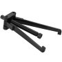 Extractor de rodamientos marinos VEVOR negro con brazos ajustables y varilla central roscada.