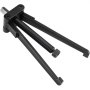 Extractor de cojinetes marinos VEVOR negro con dos brazos y mecanismo de tornillo ajustable.