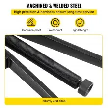 VEVOR Extractor de rodamientos inferiores, compatible con Yamaha, Johnson, Evinrude, Honda, Mercury, extractor de rodamientos inferiores marinos de acero robusto con brazos ajustables, funciona para l