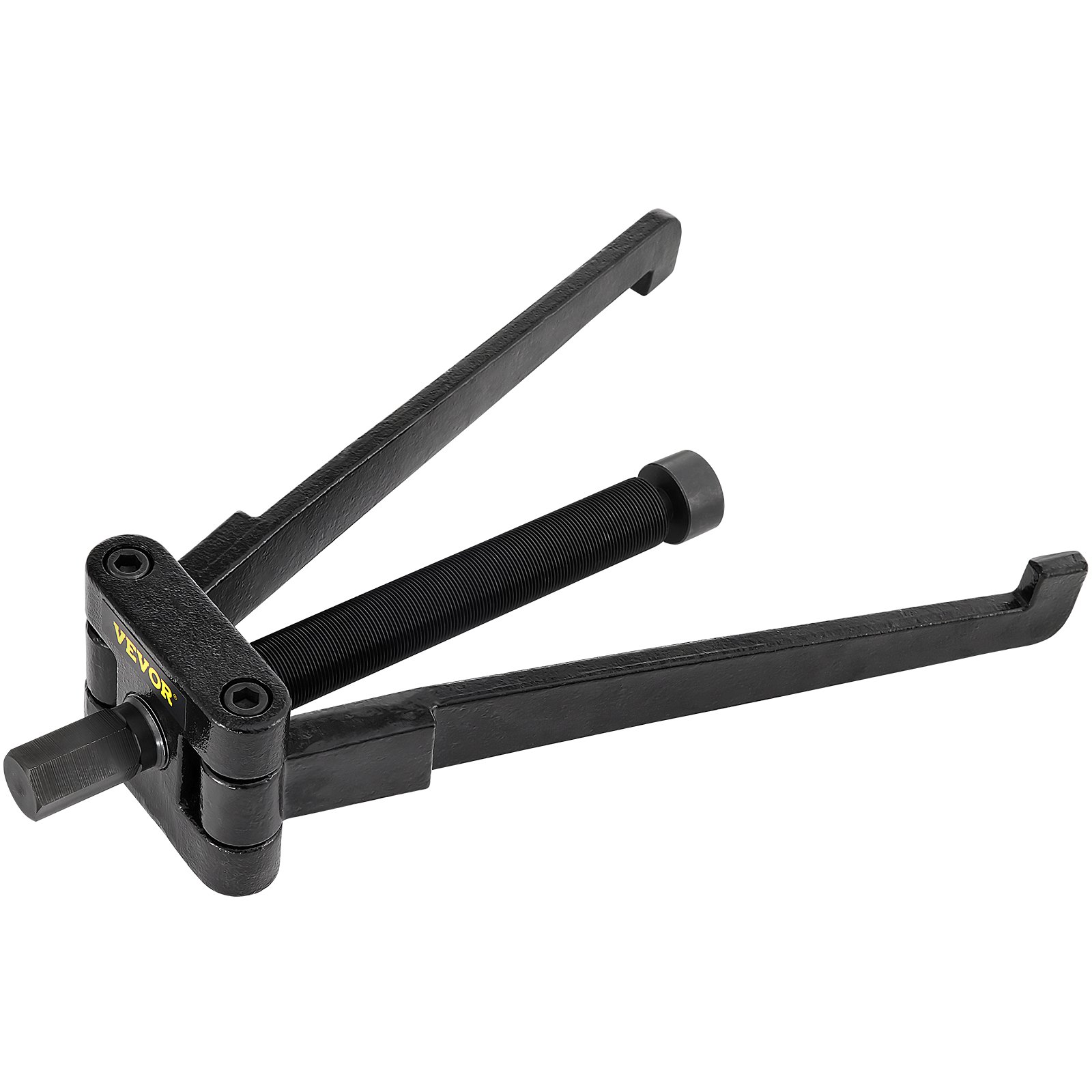 Extractor de cojinetes marinos VEVOR negro con brazos ajustables y mecanismo de tornillo.