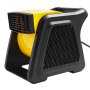 Ventilador utilitario giratorio VEVOR, soplador de piso de alta velocidad de 600 CFM para secar, enfriar, ventilar, agotar, motor de aire con ángulo de soplado de 300°, ventilador portátil para secador de alfombras para el hogar, taller