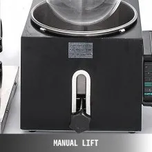 VEVOR 5L Evaporador rotativo RE-501 evaporador de laboratorio Evaporador de vacío rotativo Controlador digital 0-90rpm Juego de evaporador rotativo