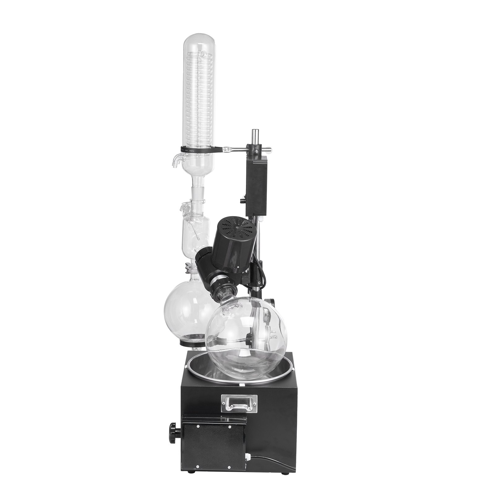 5L Rotary Evaporator RotoVap 99°C Borosilicate Glass 110V Rotation 0-90rpm USA
