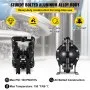 Bomba neumática de doble diafragma QBY4-25L F46 35 GPM Entrada y salida de 1 pulgada