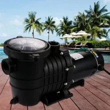 VEVOR Bomba de Piscina 1500 W Bomba para Piscinas 6657 GPH Bomba Depuradora Piscina 110 V Bomba de Filtro para Piscinas 3650 RPM Bomba de Circulación para Piscina Protección de Sobrecarga Térmica