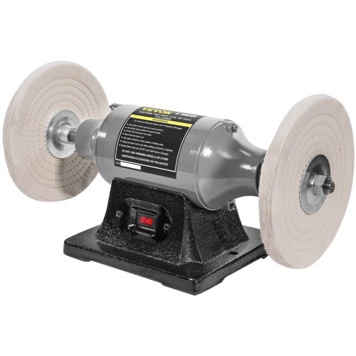 VEVOR Bench Buffer Pulidora Buffer Benchtop 8 pulgadas para joyería Pulido de plástico