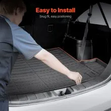 Alfombrilla de carga para todo tipo de clima, TPE, personalizada, para Toyota 4Runner de 7 plazas 2010-2024