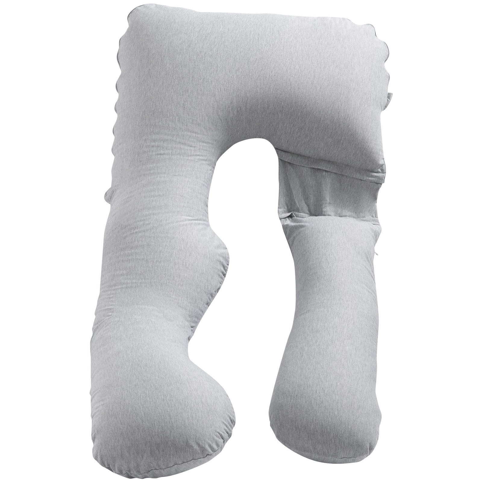 Almohada de embarazo en forma de U Almohada de maternidad de cuerpo completo Ultra suave y transpirable