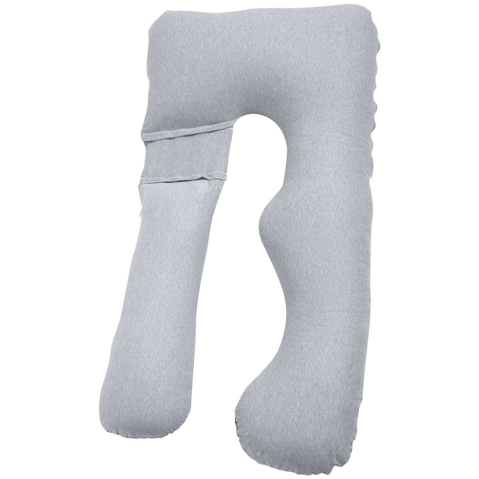 Almohada de embarazo en forma de U Almohada de maternidad de cuerpo completo Ultra suave y transpirable