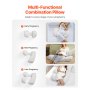 Almohada de embarazo Almohada de maternidad ajustable para embarazadas Suave y transpirable