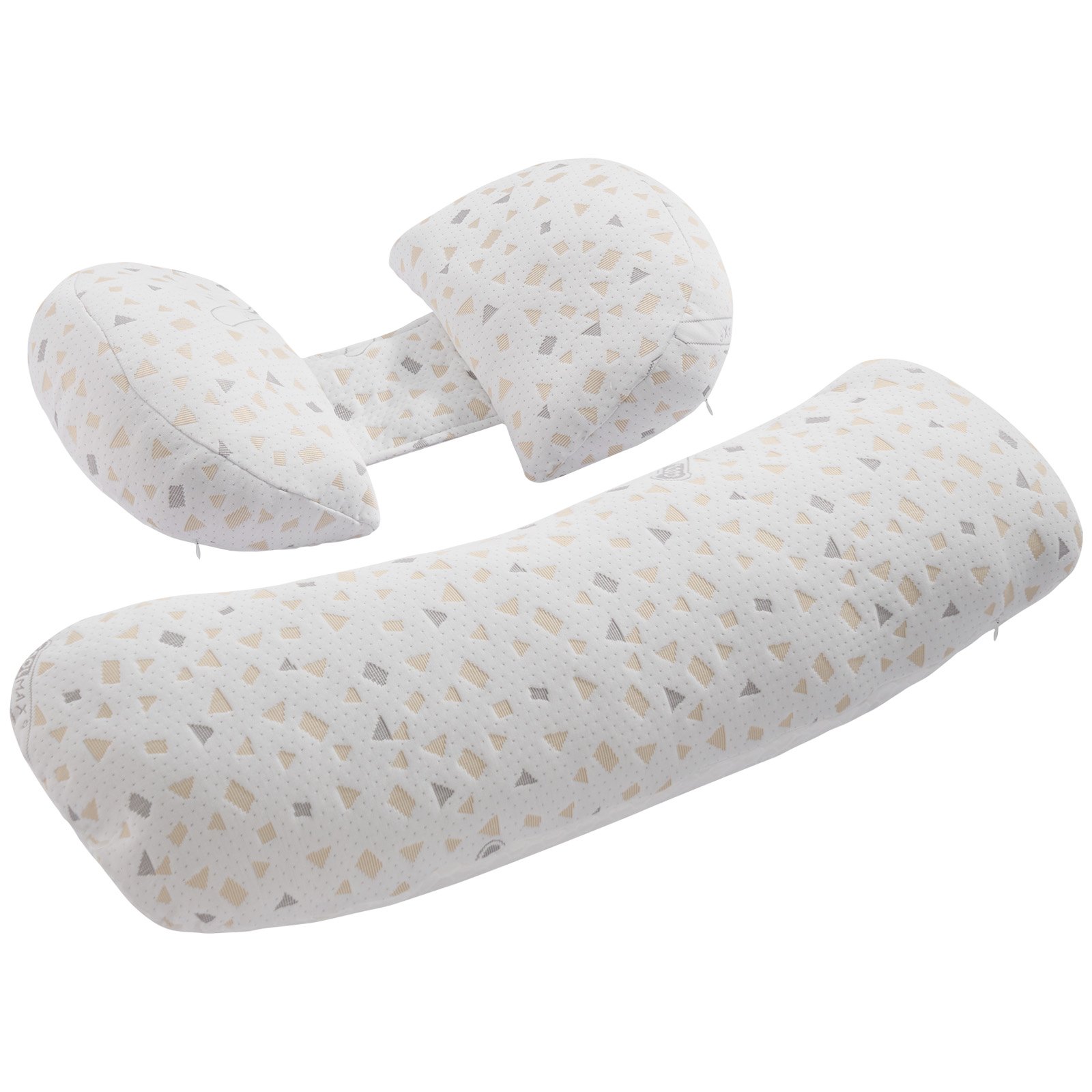 Almohada de embarazo Almohada de maternidad ajustable para embarazadas Suave y transpirable