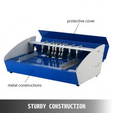 Máquina plegadora eléctrica VEVOR Máquina plegadora de papel de 18 pulgadas y 460 mm Máquina plegadora 3 en 1 con presente de metal resistente multifunción