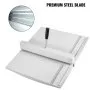 VEVOR Máquina Plegadora de Papel con Puntaje Manual de 59,7 cm x 49,5 cm, Plegadora de Papel Manual de 460 mm, Creasing Machine Tool con Reglas de Posicionamiento para Archivos, Mapas, Fotos, Papel A4