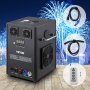 VEVOR Máquina de efectos especiales para equipos de escenario grande, máquina de efectos de iluminación de escenario de 500 W con control remoto inalámbrico, equipo de escenario de control inteligente DMX que muestra la máquina para bodas, espectáculos musicales, DJ