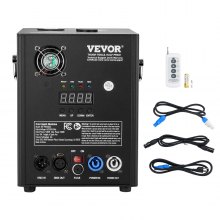 Máquina de fuegos artificiales de chispa fría VEVOR de 500 W, 2-4 m, para escenarios, DJ, bodas, eventos y fiestas