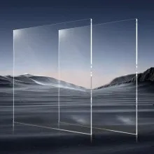 Lámina de plexiglás acrílico VEVOR, paquete de 2 láminas de plástico, 61 x 91 cm, 0,6 cm de grosor, vidrio transparente fundido para proyectos de manualidades, vidrio de repuesto para marcos de fotos, exhibición DIY, fácil de cortar