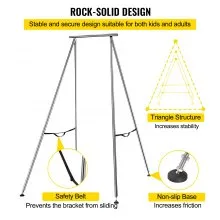 VEVOR Yoga Sling Inversion, 9.6 FT Altura Inversion Yoga Swing Stand, Max Capacidad 551lbs/250kg Marco de Yoga Aéreo con 236in/6m Yoga Swing Inversion Sling Body Bundle Cinturones de Seguridad (Verde, 19.6ft)