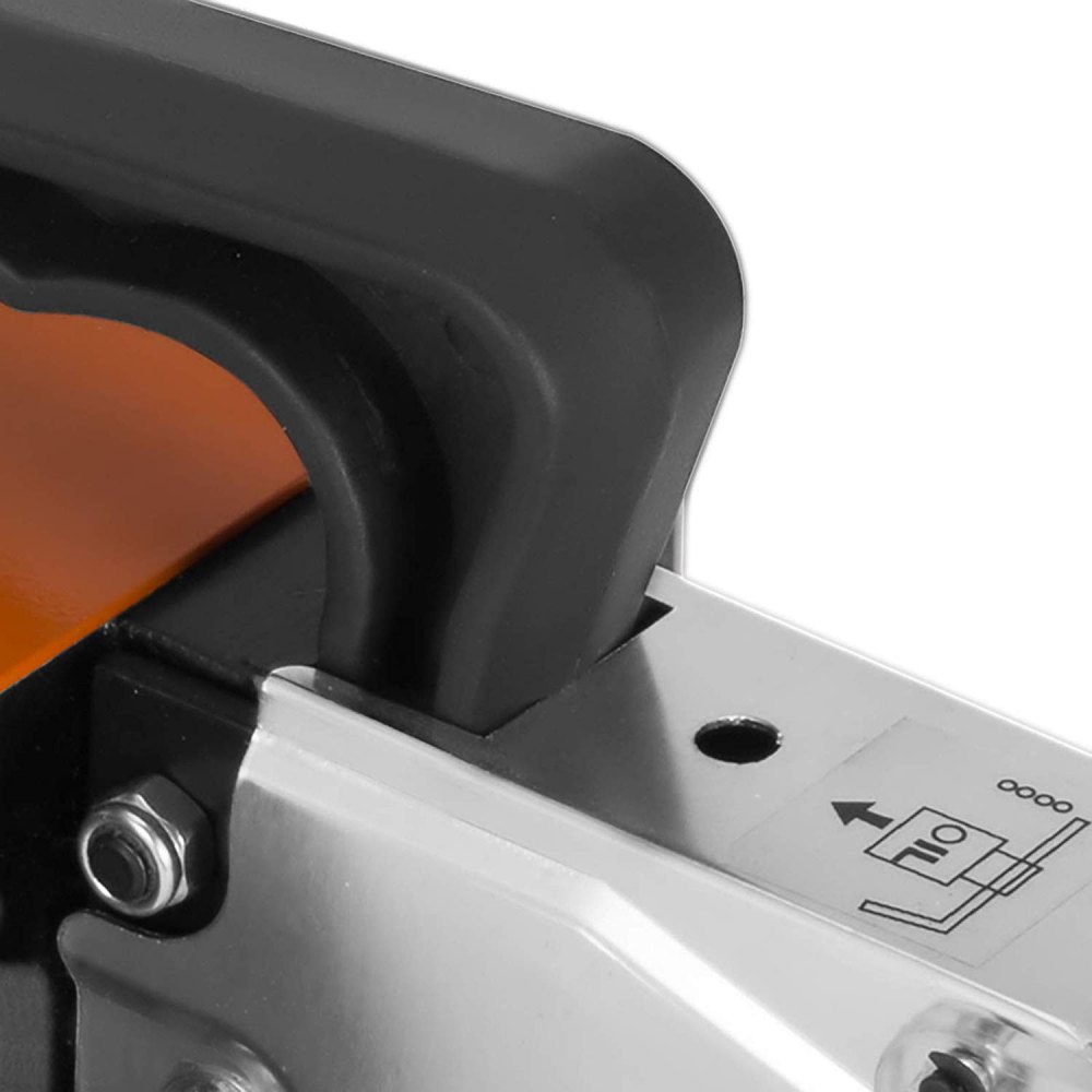 Primer plano de la herramienta de crimpado neumática VEVOR con un mango negro resistente y piezas detalladas.