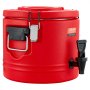 Dispensador de bebidas isotérmico VEVOR, dispensador térmico de 8 litros (2,2 galones) para bebidas frías y calientes con grifo, jarra refrigerante de grado alimenticio con interior de acero inoxidable 304, ideal para té, café, restaurantes y exteriores.