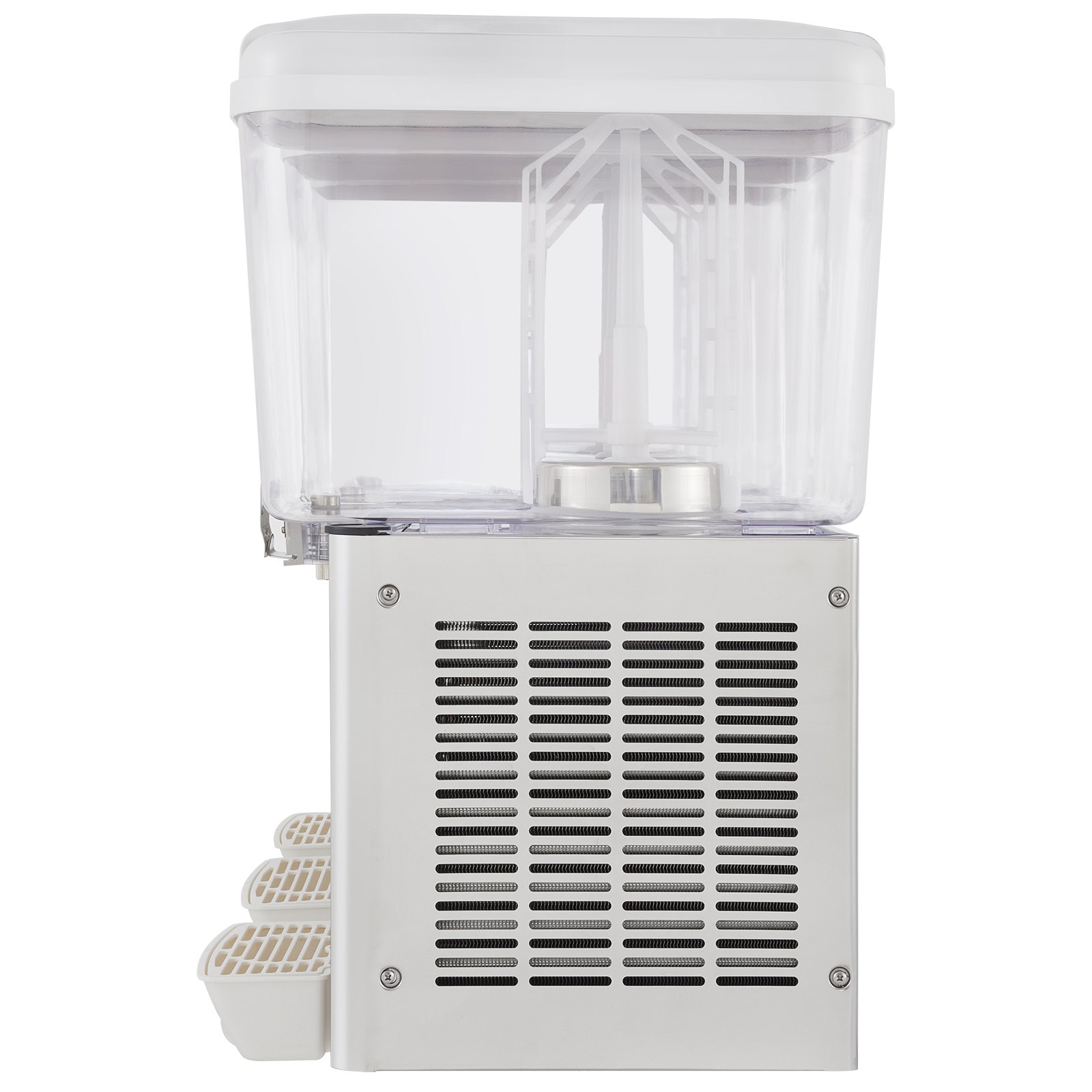 VEVOR Dispensador comercial de jugo de 14.25 galones, máquina dispensadora de bebidas frías de 54 litros con grifos