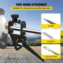 VEVOR Vari-Grind Jig, 3/4' de diámetro del orificio Vari-Grind Attachment, ajuste para 0.63' Bowl Gouges Grinding Jig con Vari-Grind, Large Hole Vari-Grind Attachment para el sistema de afilado Wolverine