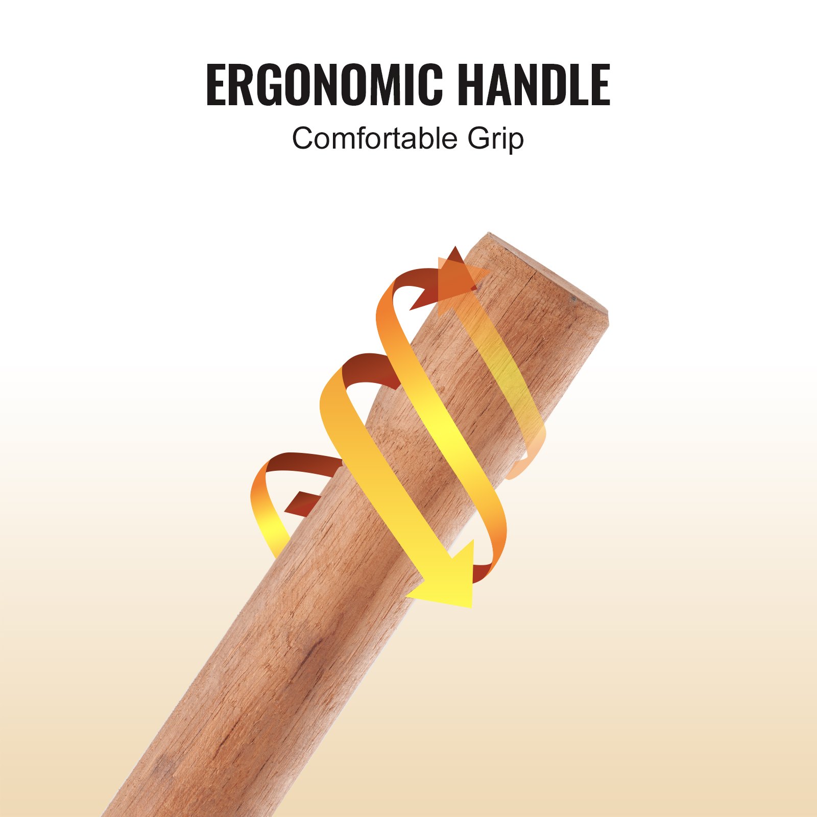 Elevador de troncos VEVOR Timberjack de 117 cm, resistente, con mango de madera, rodillo para troncos con gancho ajustable, herramientas de tala para troncos de hasta 38 cm de diámetro, para rodar, cortar y levantar troncos.