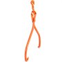 Pinzas para arrastrar troncos VEVOR de color naranja con gancho, que presentan una construcción de acero duradera.