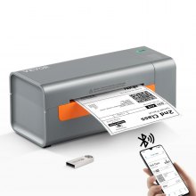 Impresora de etiquetas térmicas VEVOR 4X6 203DPI USB/Bluetooth para Amazon eBay Etsy UPS