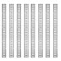 VEVOR E Track Tie-Down Rail Kit, 32PCS 5' E-Tracks Set Includes 8 Steel Rails & 8 O-Rings & 8 Tie-Offs with D-Ring & 8 End Caps, Trailer Securing Accessories for Cargo Motorcycles Bikes, 1500 lbs Load