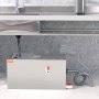 Trampa de grasa comercial VEVOR, interceptor de grasa de 11.3 kg, con entrada superior, trampa de grasa de acero inoxidable para debajo del fregadero, separador de aceite y agua de 23.8 l/min para aguas residuales, ideal para restaurantes, cantinas, cocinas domésticas.
