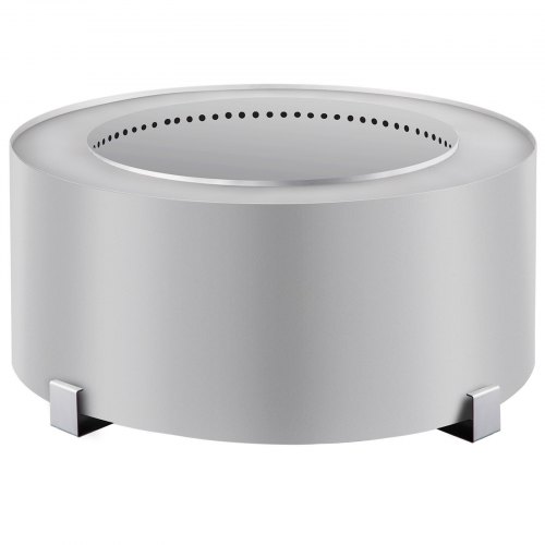 VEVOR Pozo de Fuego sin Humo Acero Inoxidable Brasero Grande 27 pulgadas